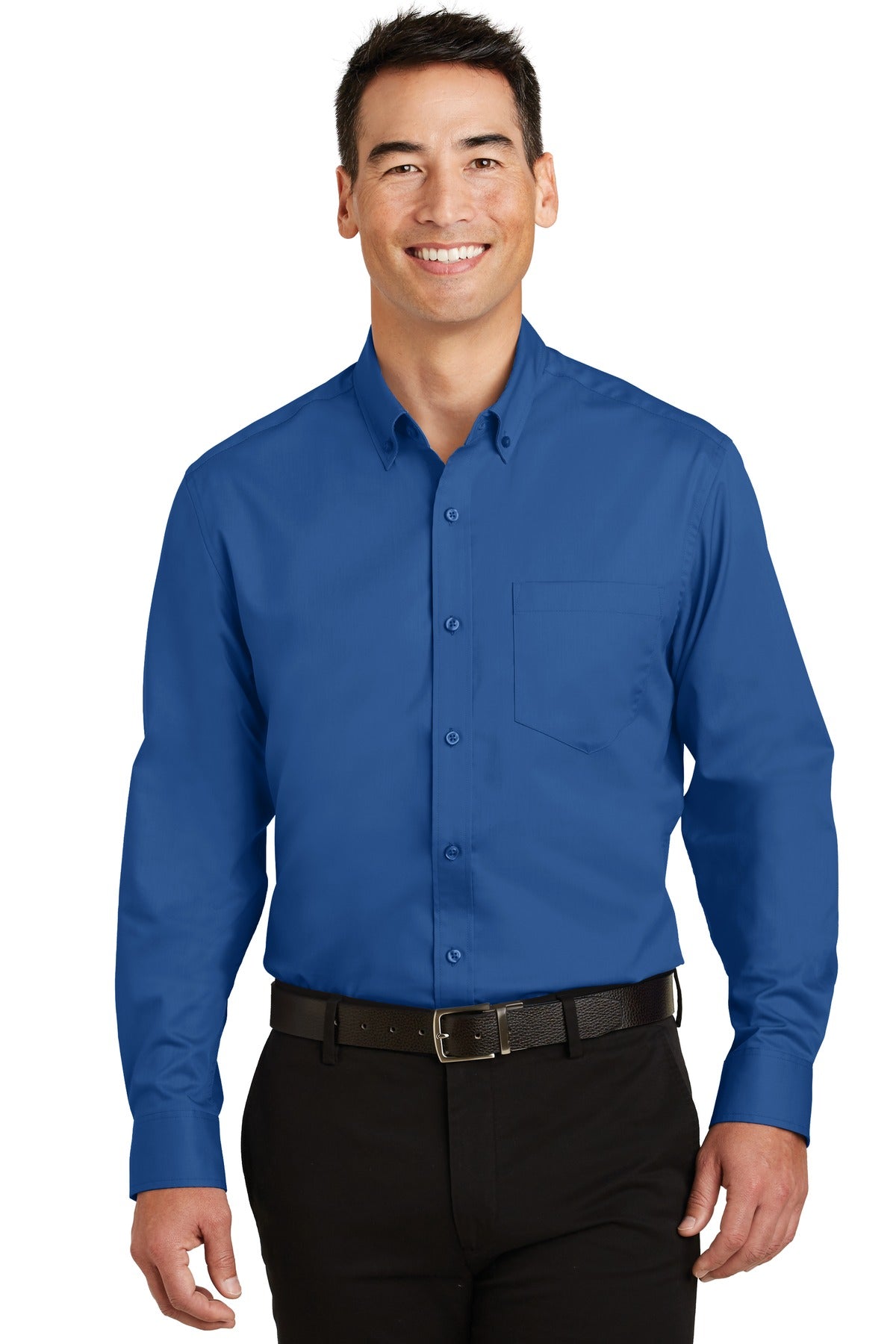 Custom Embroidered Port Authority Tall in True Blue