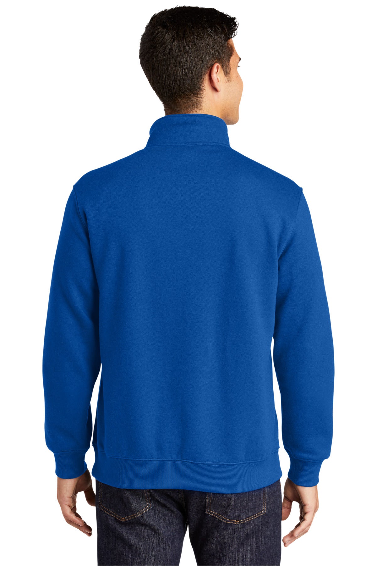Custom Embroidered Sport-Tek Tall 1/4-Zip Sweatshirt. TST253,True Royal