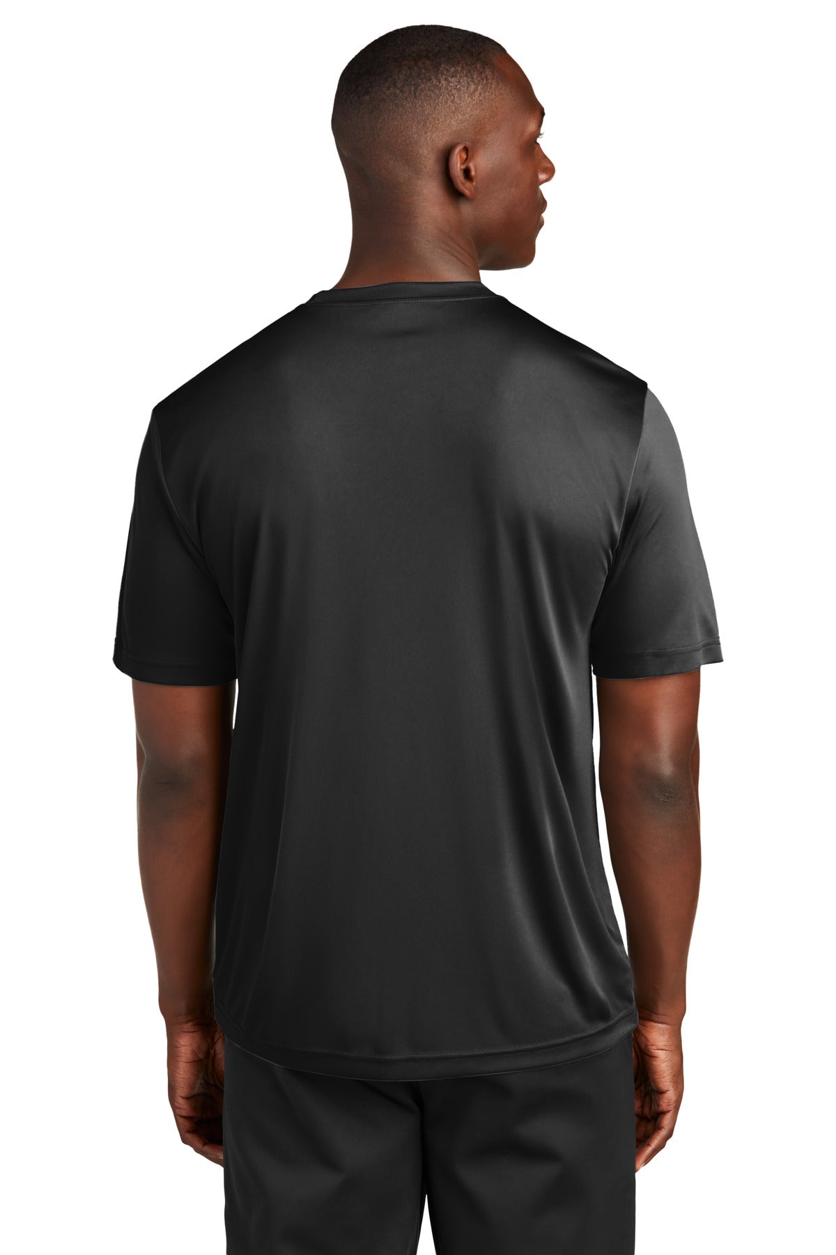 Custom Embroidered Sport-Tek Tall PosiCharge Competitor  Tee. TST350,Black