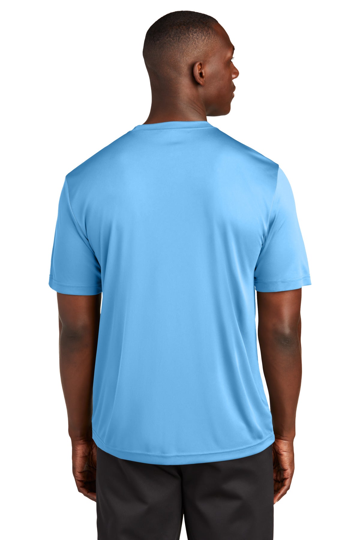 Custom Embroidered Sport-Tek Tall PosiCharge Competitor  Tee. TST350,Carolina Blue