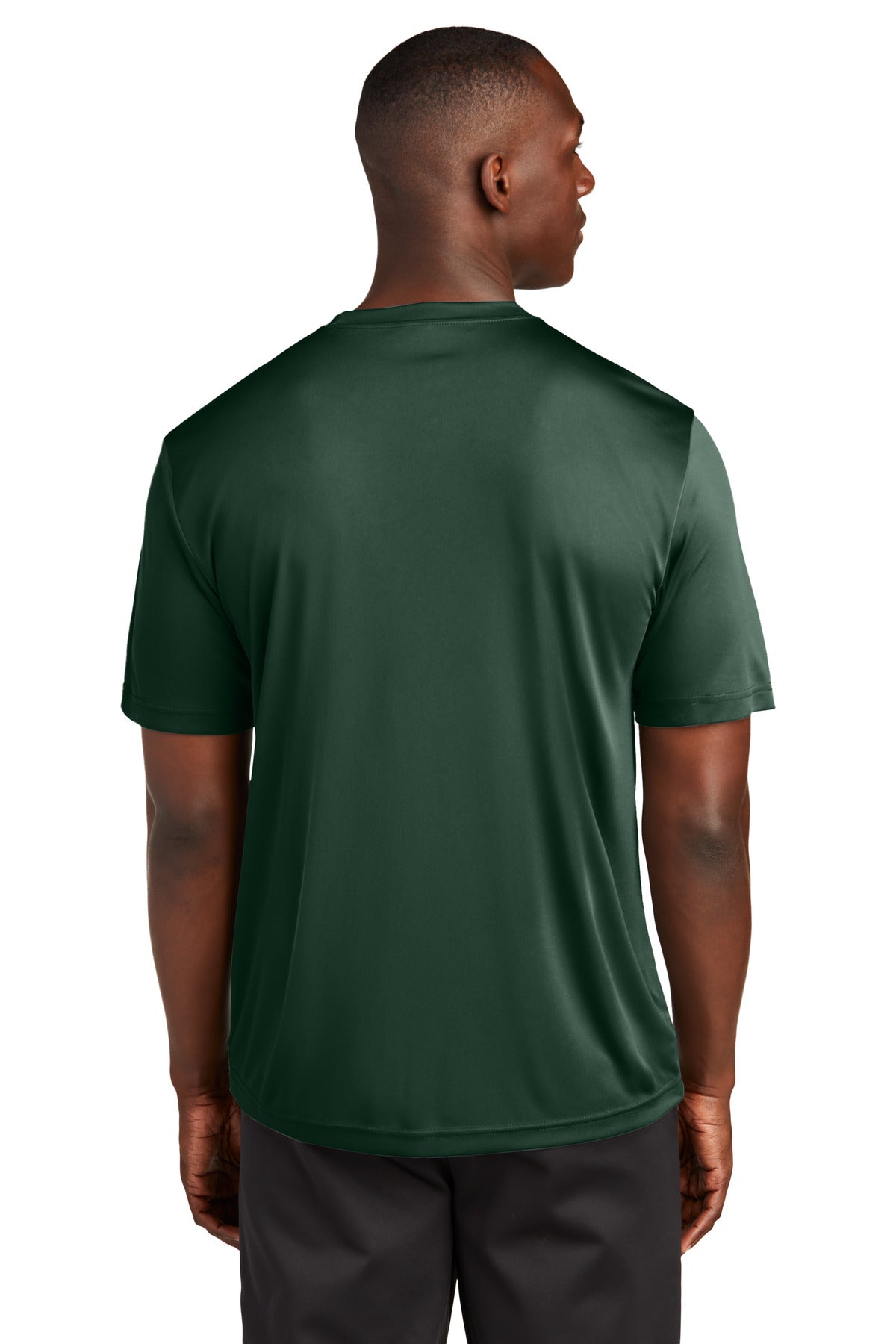 Custom Embroidered Sport-Tek Tall PosiCharge Competitor  Tee. TST350,Forest Green