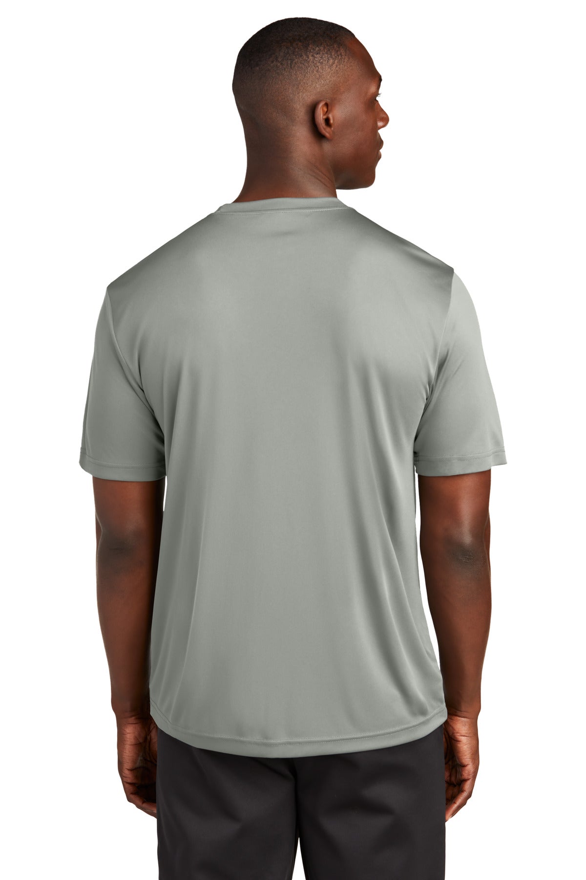 Custom Embroidered Sport-Tek Tall PosiCharge Competitor  Tee. TST350,Grey Concrete