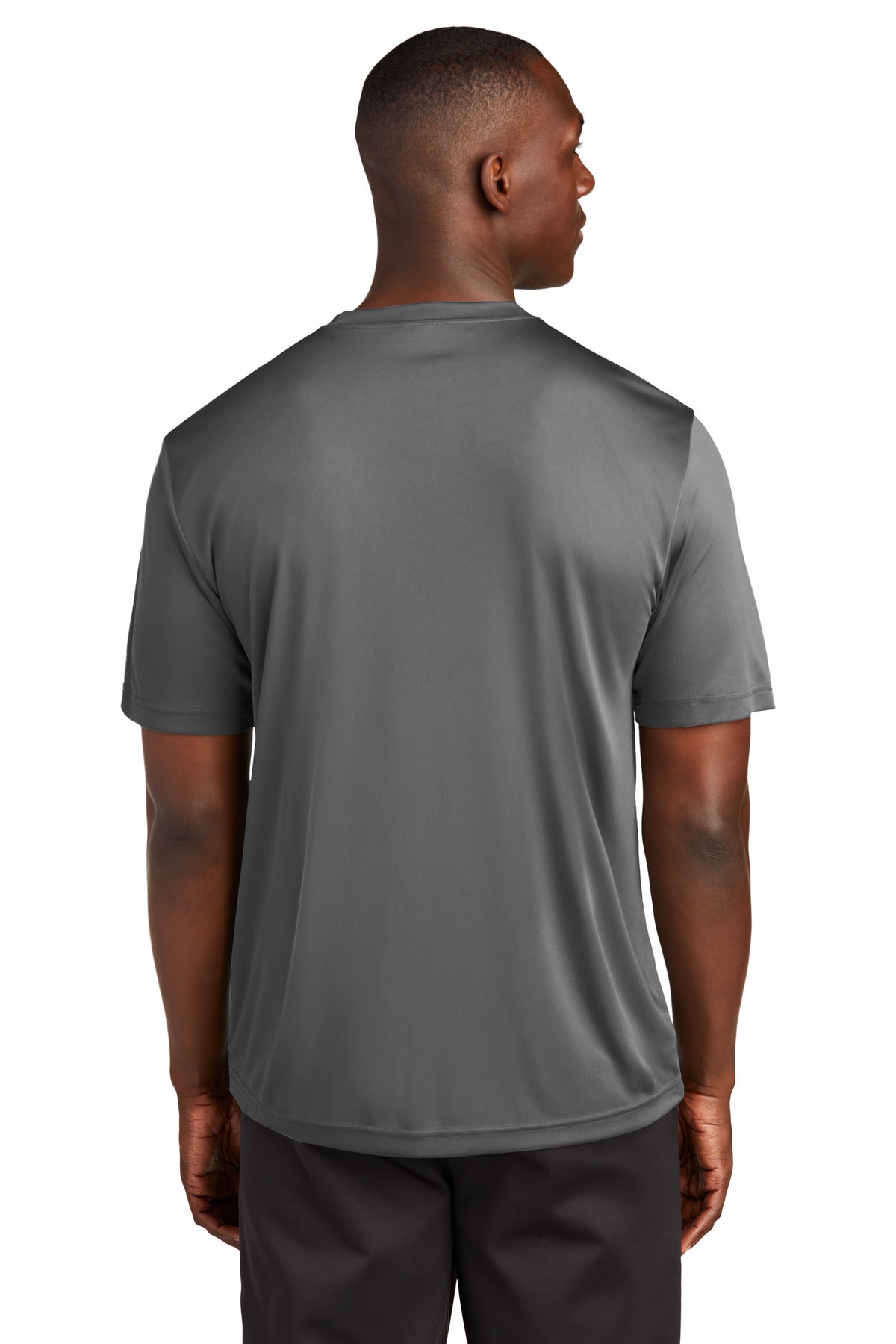 Custom Embroidered Sport-Tek Tall PosiCharge Competitor  Tee. TST350,Iron Grey