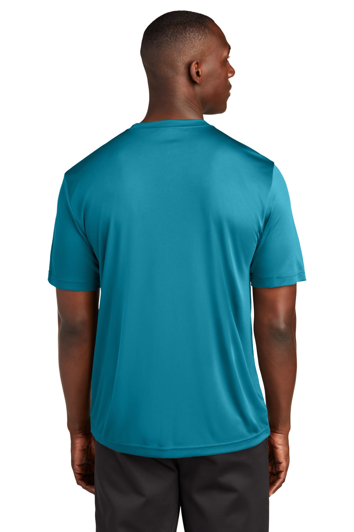 Custom Embroidered Sport-Tek Tall PosiCharge Competitor  Tee. TST350,Tropic Blue