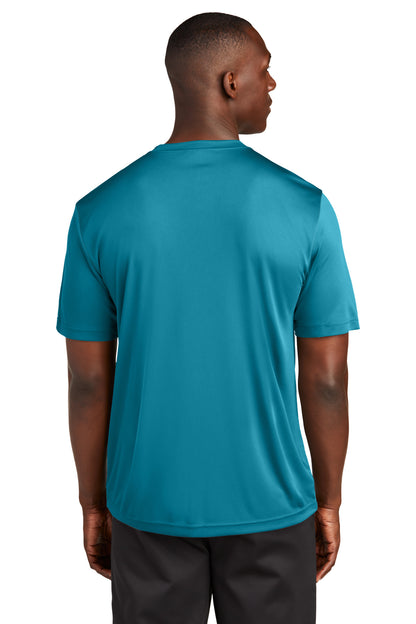 Custom Embroidered Sport-Tek Tall PosiCharge Competitor  Tee. TST350,Tropic Blue