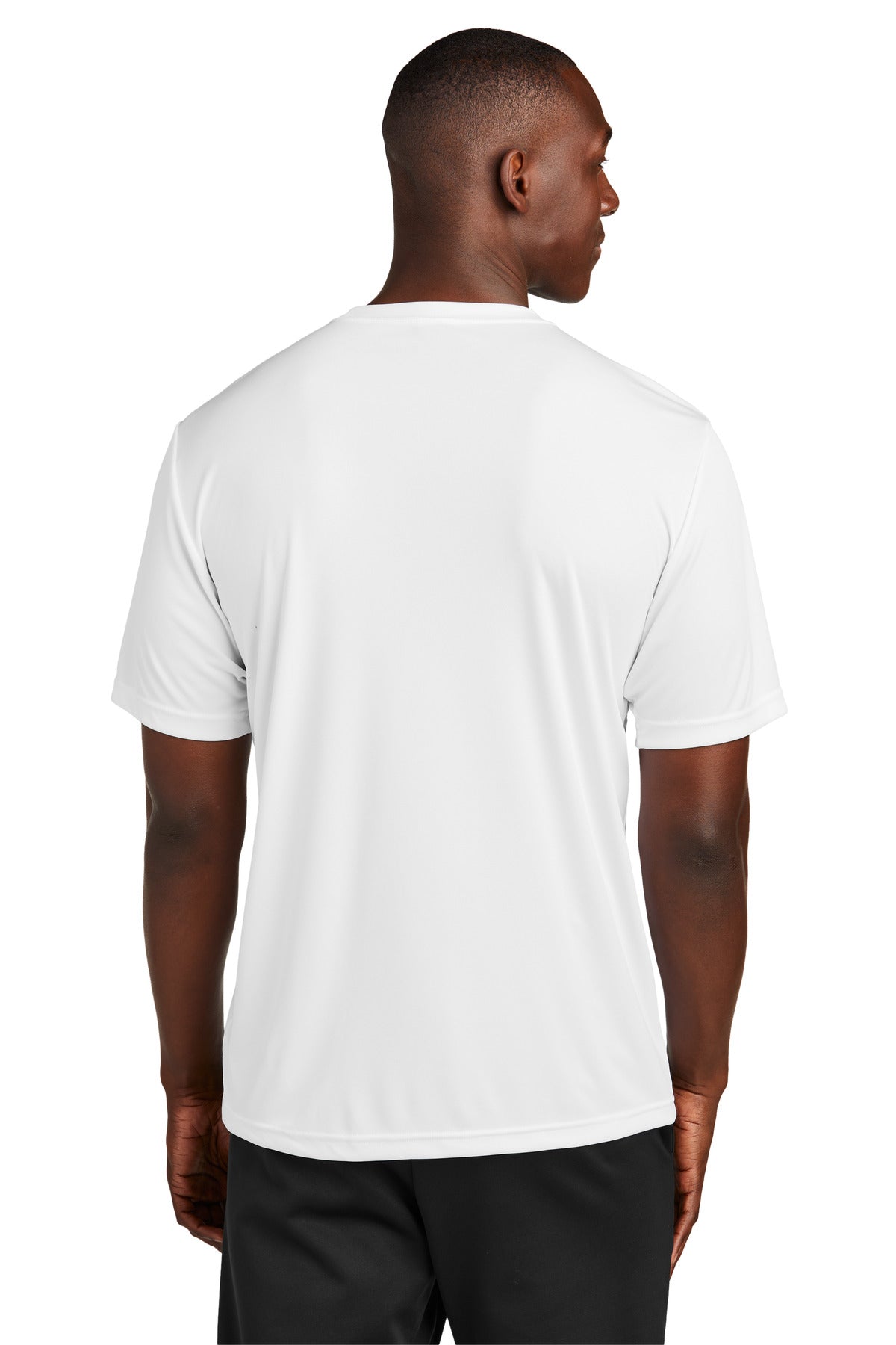 Custom Embroidered Sport-Tek Tall PosiCharge Competitor  Tee. TST350,White