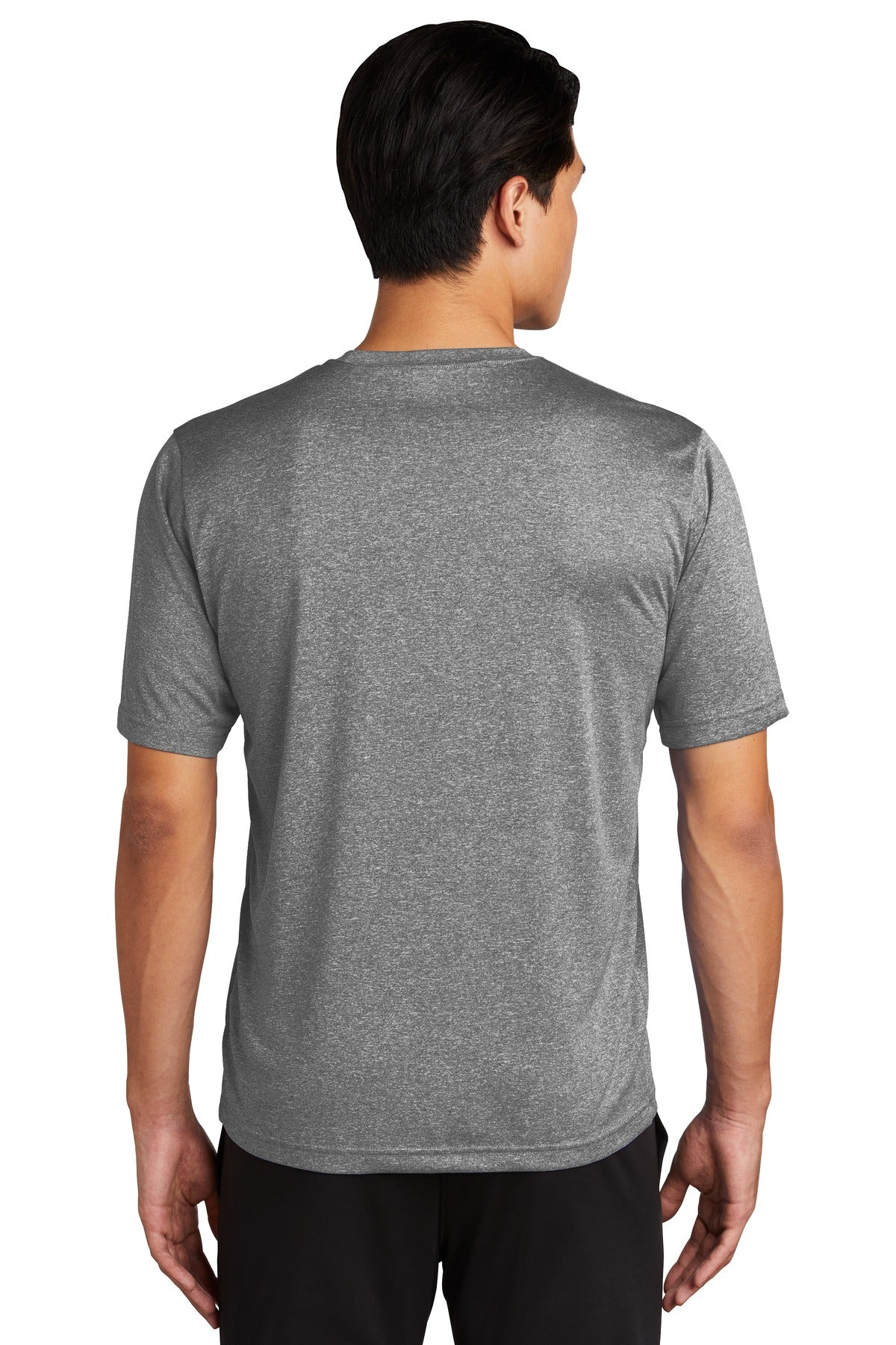 Custom Embroidered Sport-Tek Tall Heather Contender Tee. TST360,Vintage Heather