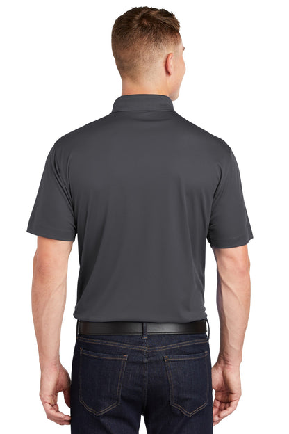 Custom Embroidered Sport-Tek Tall Micropique Sport-Wick Polo. TST650,Iron Grey