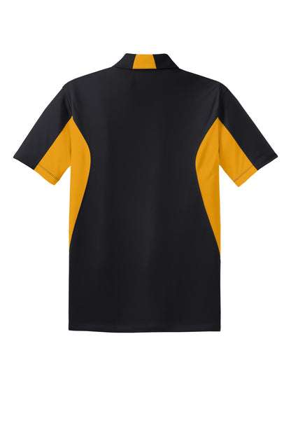 Custom Embroidered Sport-Tek Polos/Knits in Black/ Gold
