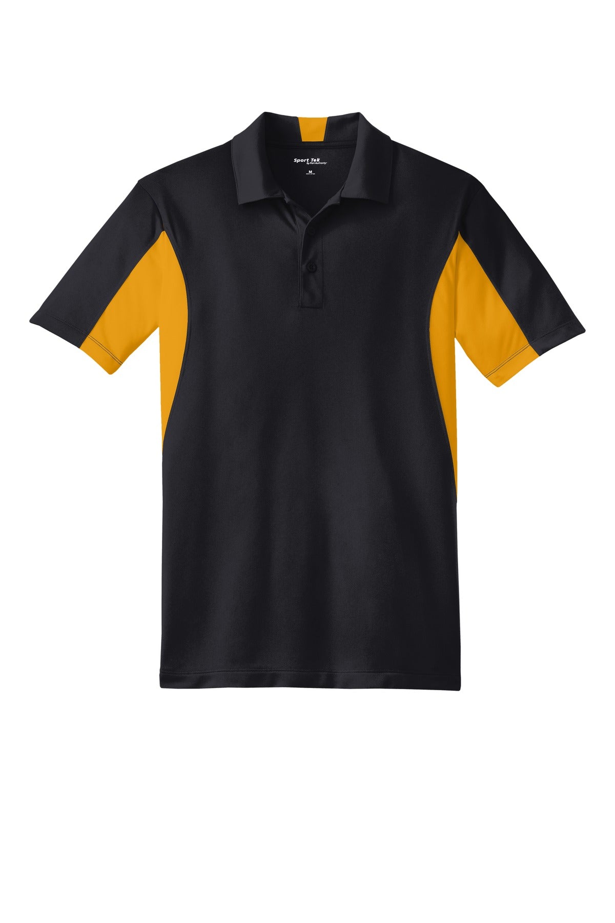 Custom Embroidered Sport-Tek Polos/Knits in Black/ Gold