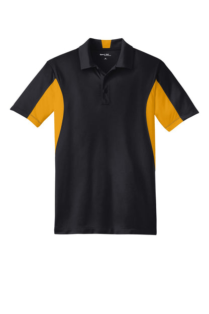 Custom Embroidered Sport-Tek Polos/Knits in Black/ Gold