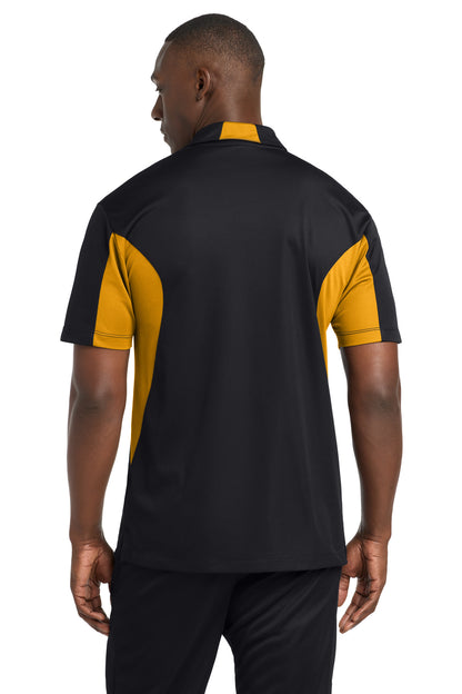 Custom Embroidered Sport-Tek Polos/Knits in Black/ Gold
