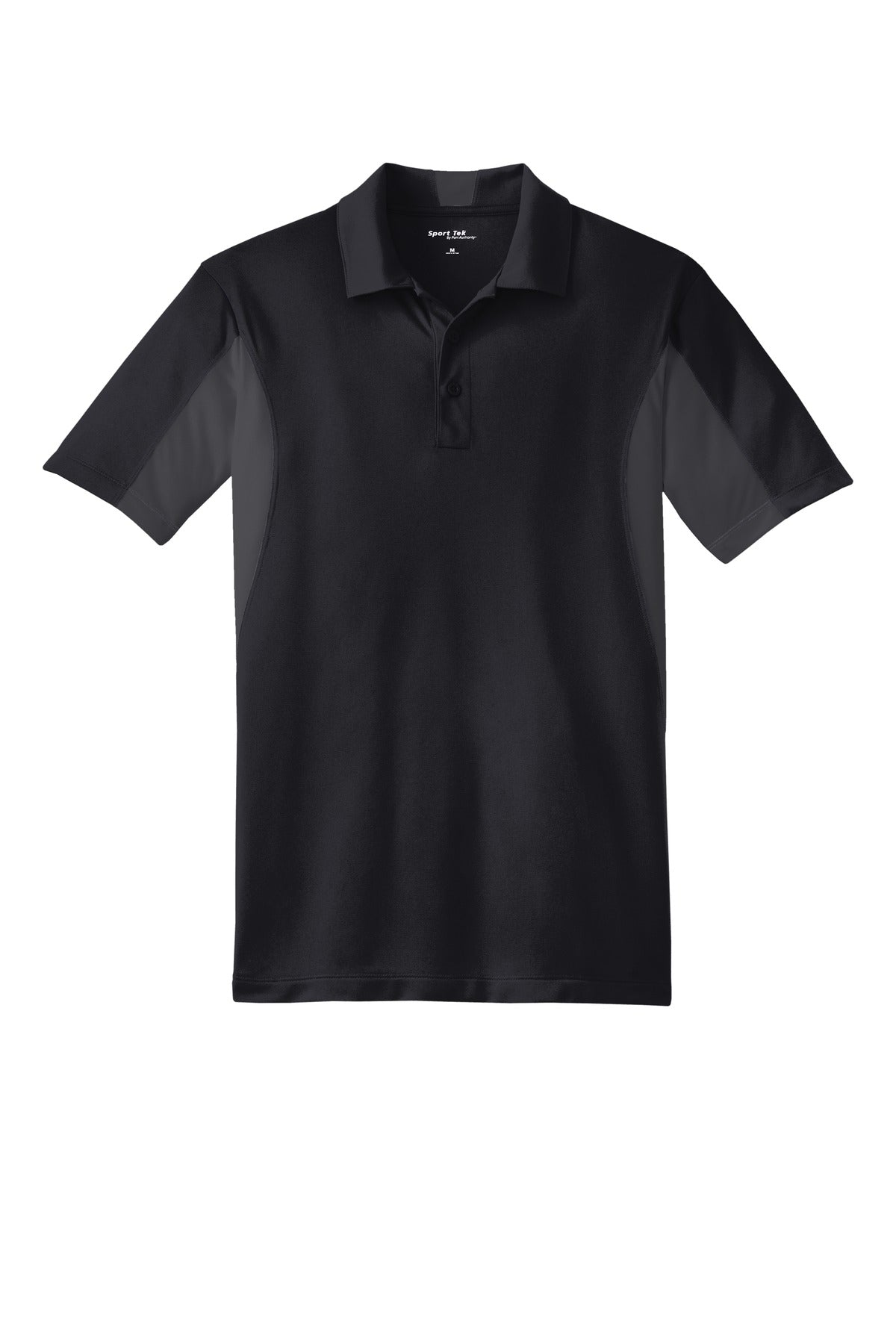 Custom Embroidered Sport-Tek Polos/Knits in Black/ Iron Grey