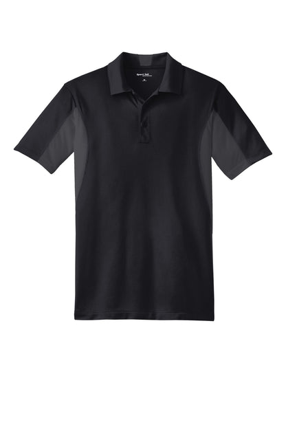 Custom Embroidered Sport-Tek Polos/Knits in Black/ Iron Grey