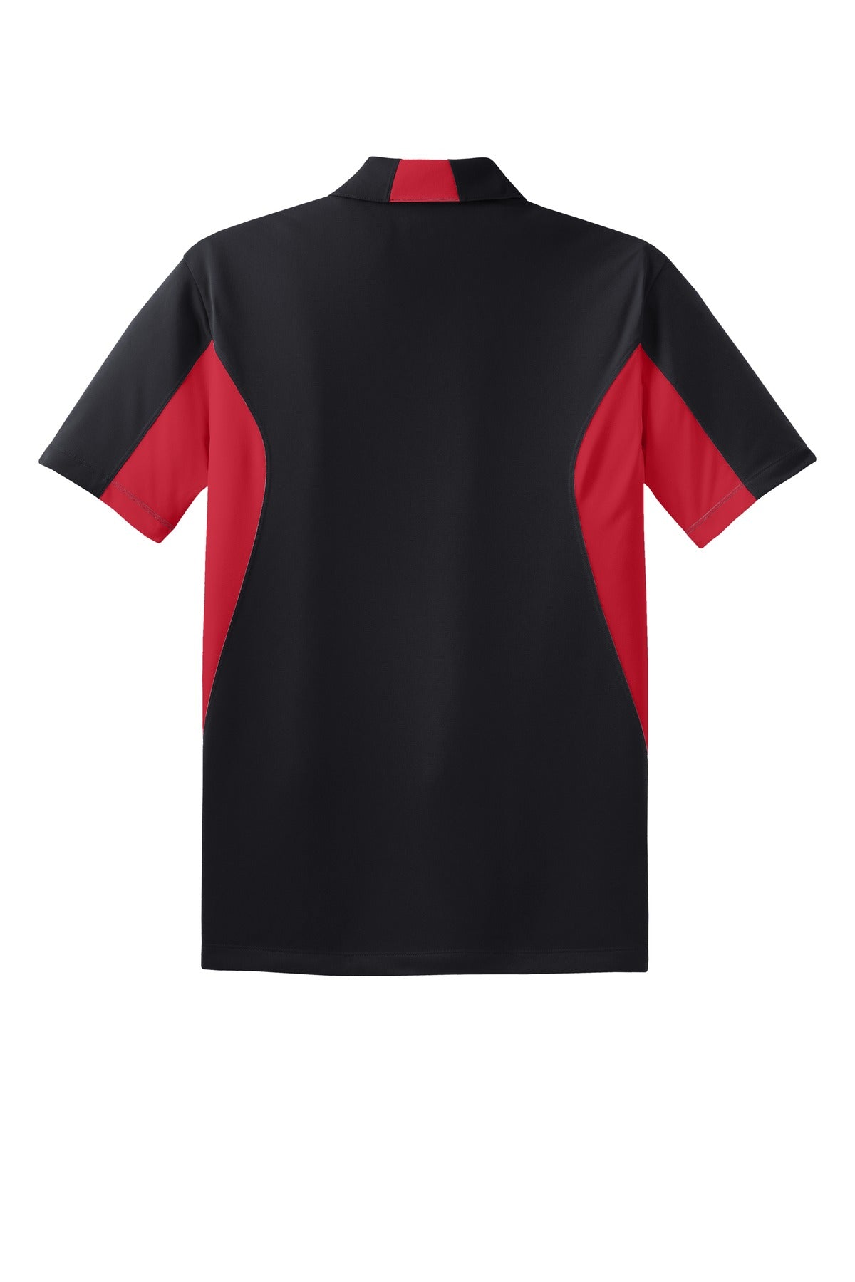 Custom Embroidered Sport-Tek Polos/Knits in Black/ True Red