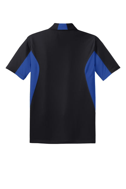 Custom Embroidered Sport-Tek Polos/Knits in Black/ True Royal
