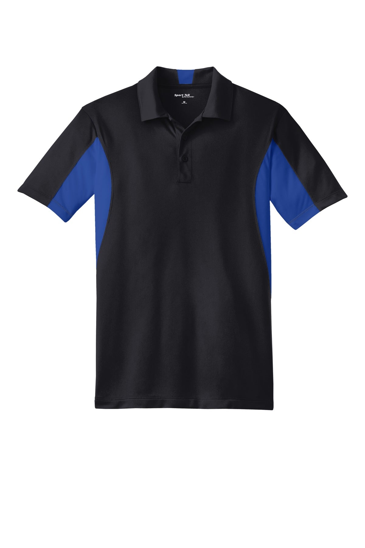 Custom Embroidered Sport-Tek Polos/Knits in Black/ True Royal