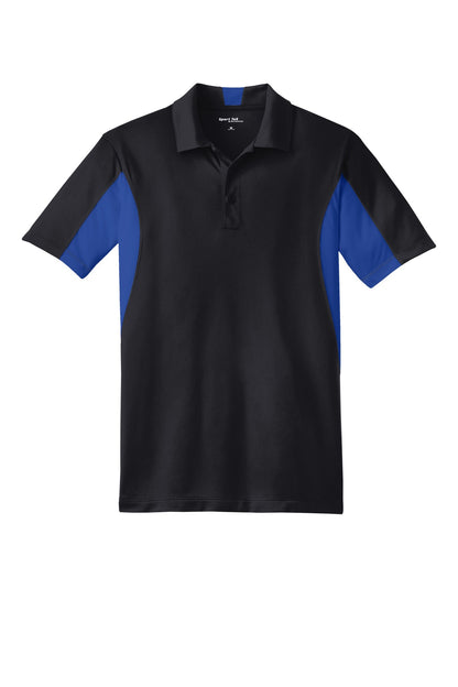 Custom Embroidered Sport-Tek Polos/Knits in Black/ True Royal
