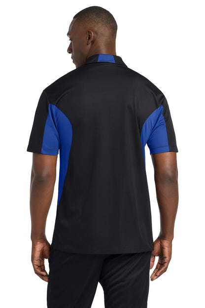 Custom Embroidered Sport-Tek Polos/Knits in Black/ True Royal
