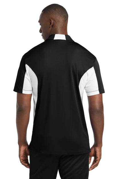 Custom Embroidered Sport-Tek Polos/Knits in Black/ White