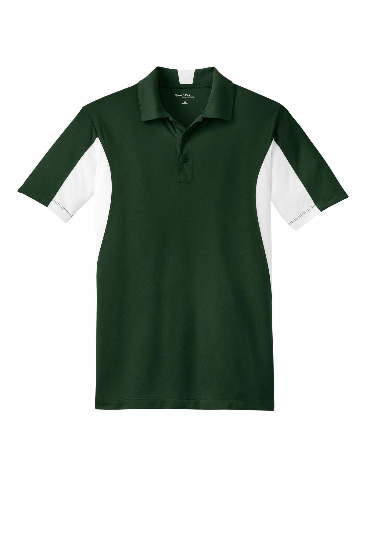 Custom Embroidered Sport-Tek Polos/Knits in Forest Green/ White