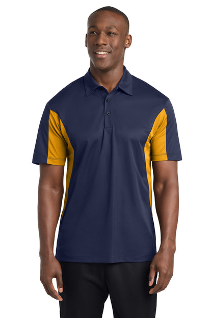 Custom Embroidered Sport-Tek Polos/Knits in True Navy/ Gold