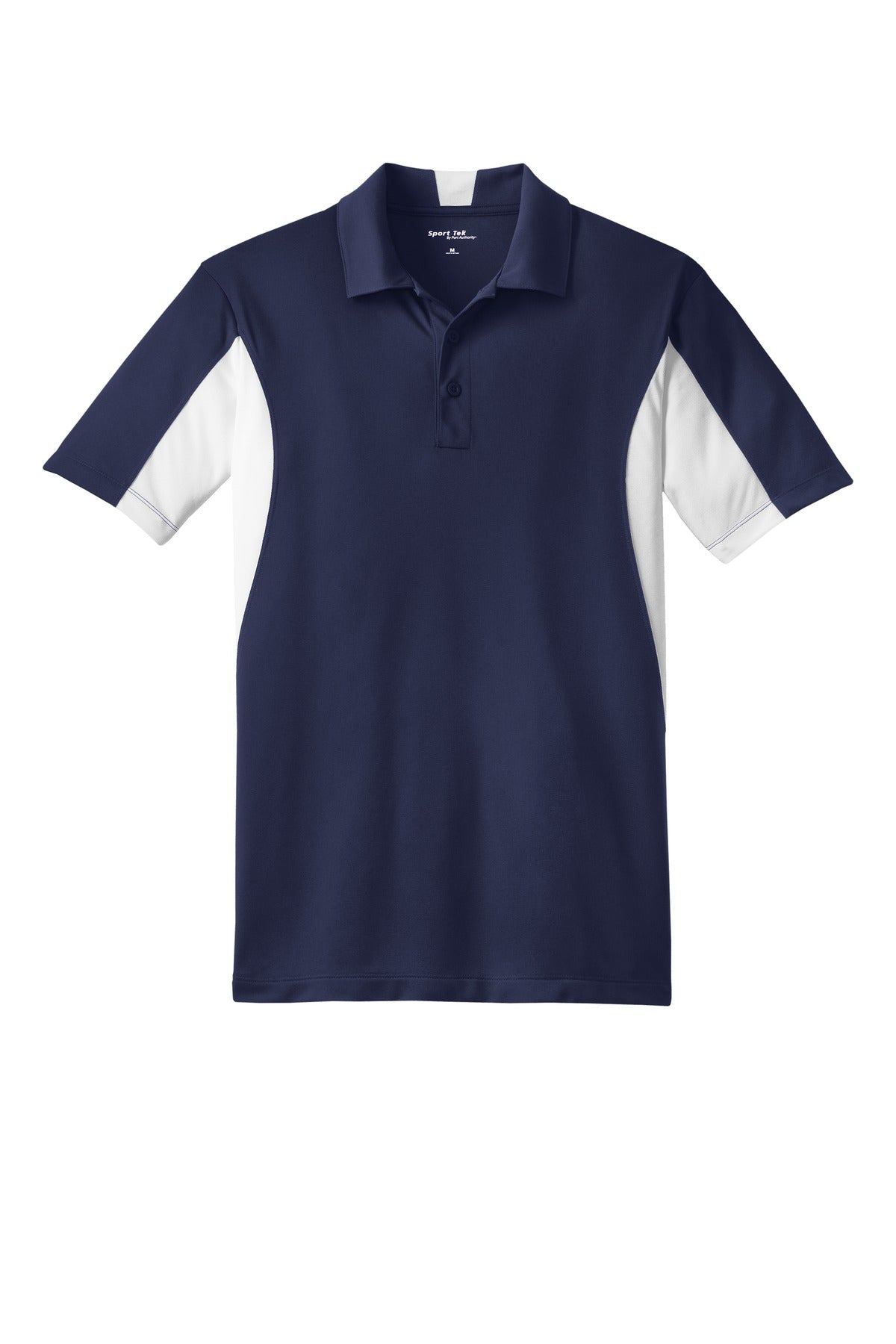Custom Embroidered Sport-Tek Polos/Knits in True Navy/ White