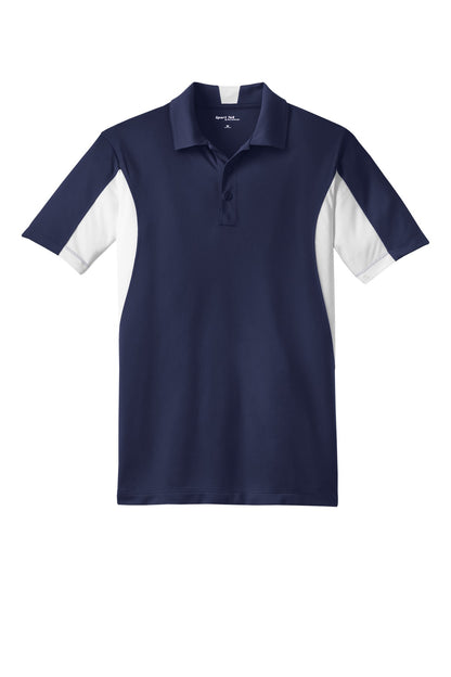 Custom Embroidered Sport-Tek Polos/Knits in True Navy/ White