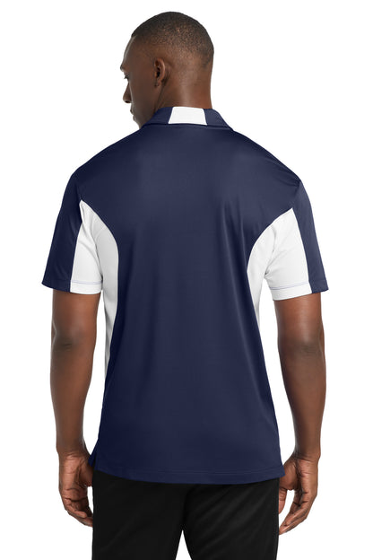 Custom Embroidered Sport-Tek Polos/Knits in True Navy/ White