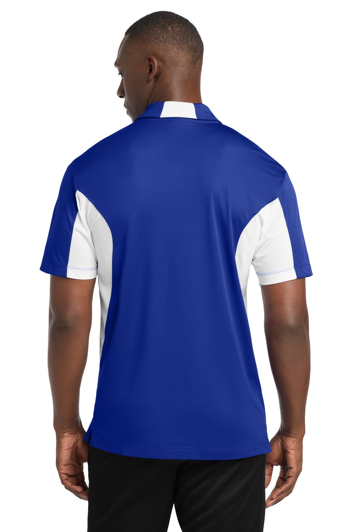Custom Embroidered Sport-Tek Polos/Knits in True Royal/ White