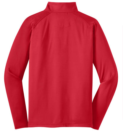 Sport-Tek Tall Sport-Wick Stretch 1/4-Zip Pullover. TST850