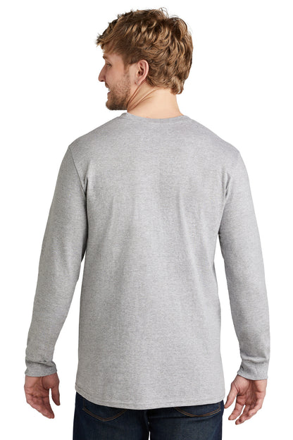 Custom Embroidered Volunteer Knitwear All-American Long Sleeve Tee VL100LS,Athletic Heather