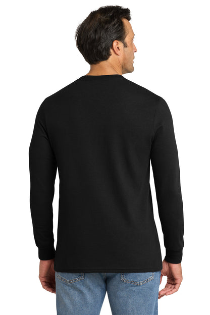 Custom Embroidered Volunteer Knitwear T-Shirts  in Deep Black