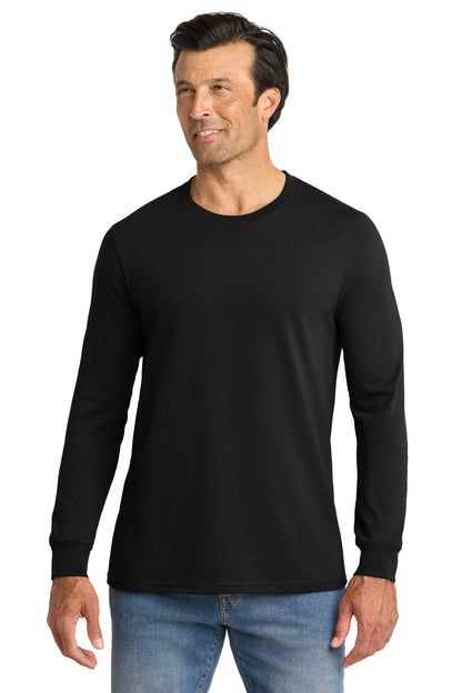 Custom Embroidered Volunteer Knitwear T-Shirts  in Deep Black