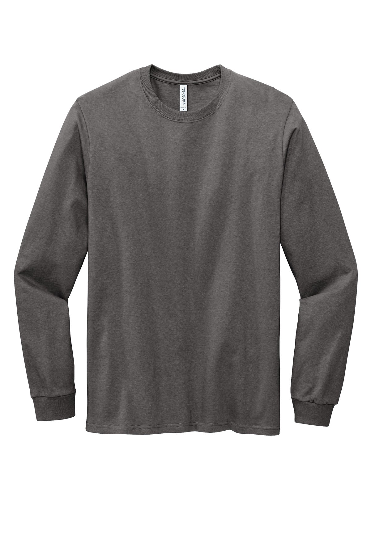 Custom Embroidered Volunteer Knitwear T-Shirts  in Grey Steel