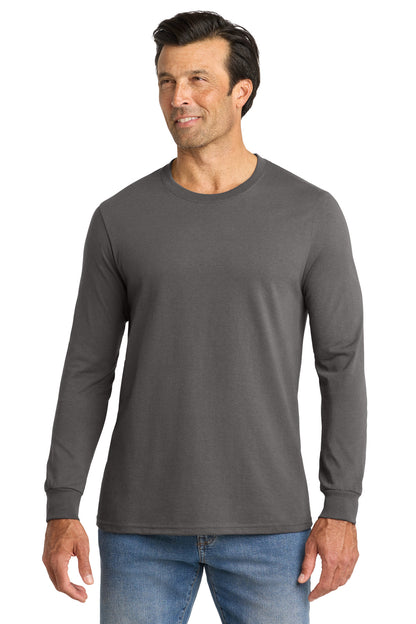 Custom Embroidered Volunteer Knitwear T-Shirts  in Grey Steel