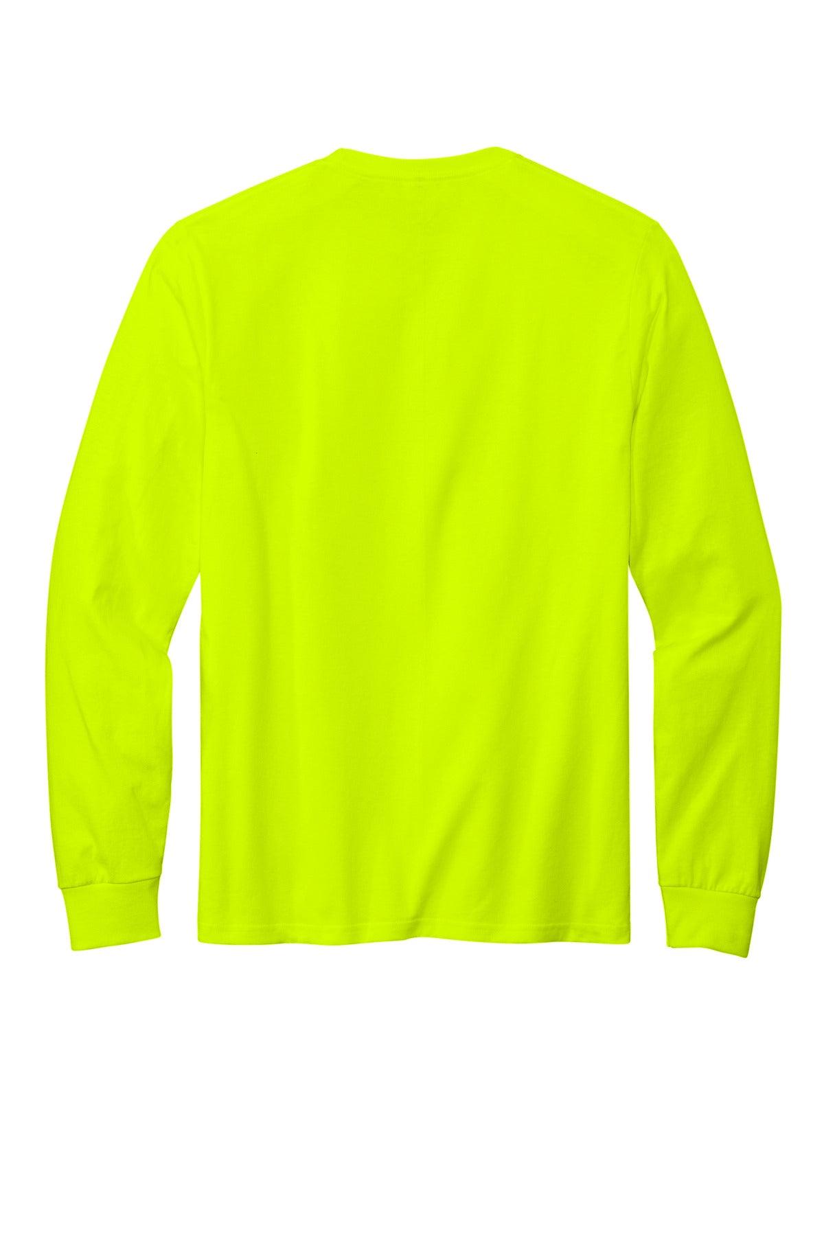 Custom Embroidered Volunteer Knitwear T-Shirts  in Safety Green