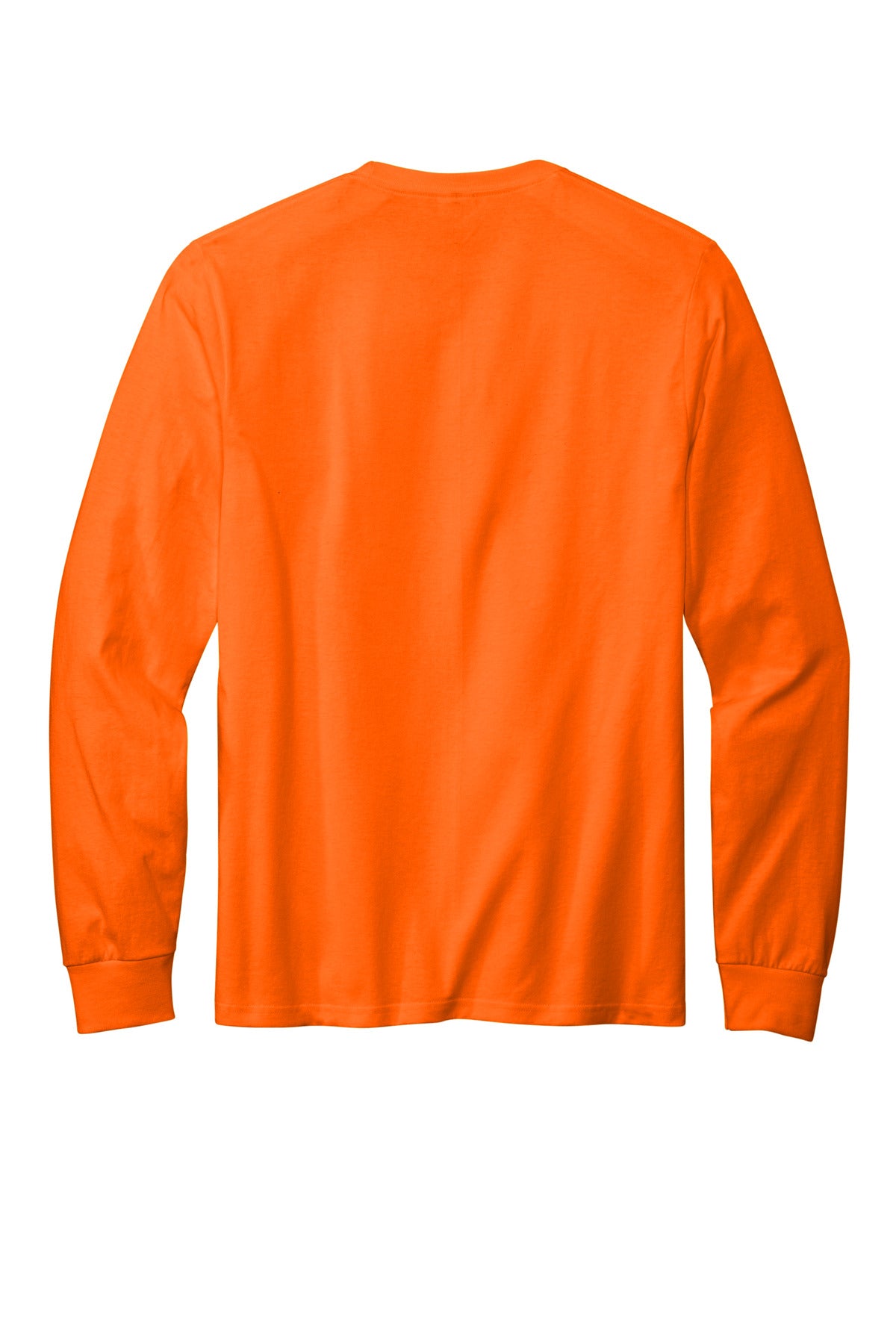 Custom Embroidered Volunteer Knitwear T-Shirts  in Safety Orange