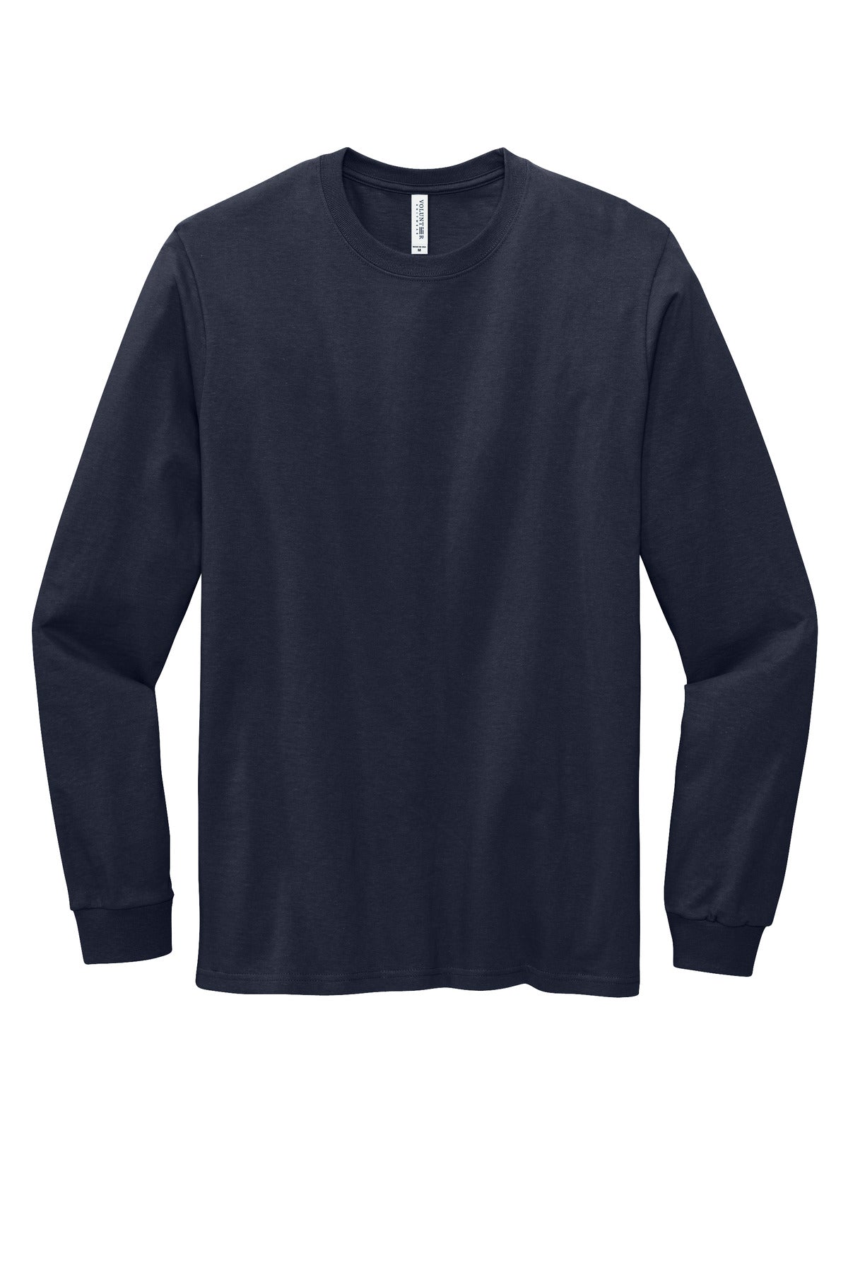 Custom Embroidered Volunteer Knitwear T-Shirts  in Strong Navy