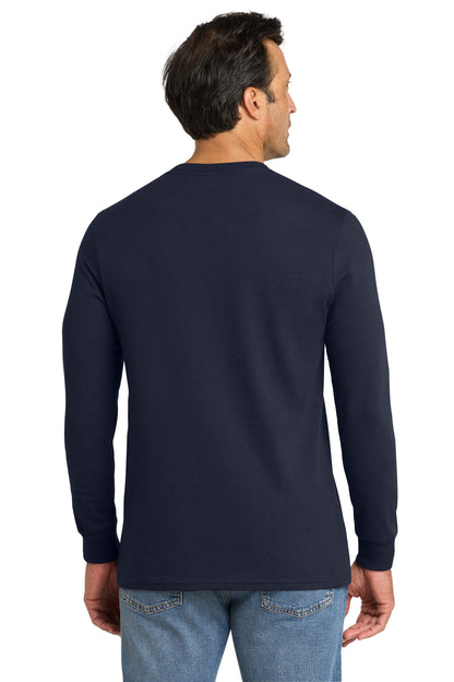 Custom Embroidered Volunteer Knitwear T-Shirts  in Strong Navy