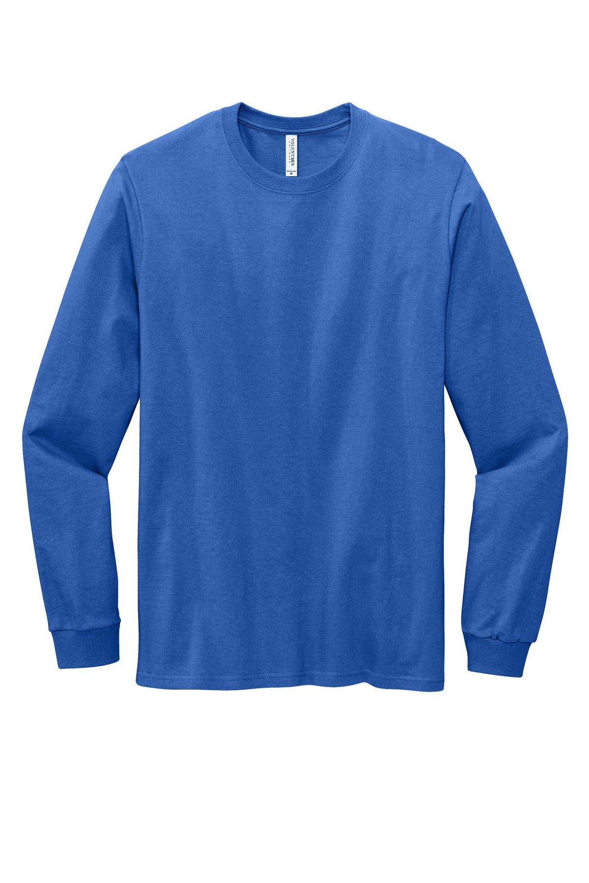 Custom Embroidered Volunteer Knitwear T-Shirts  in True Royal