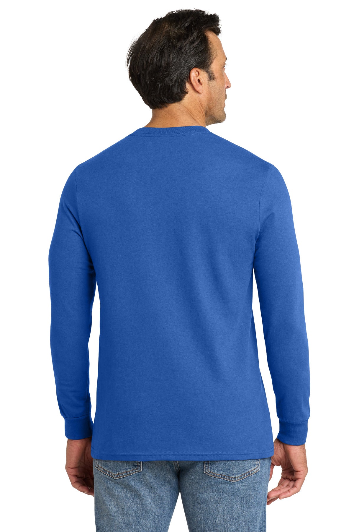 Custom Embroidered Volunteer Knitwear T-Shirts  in True Royal
