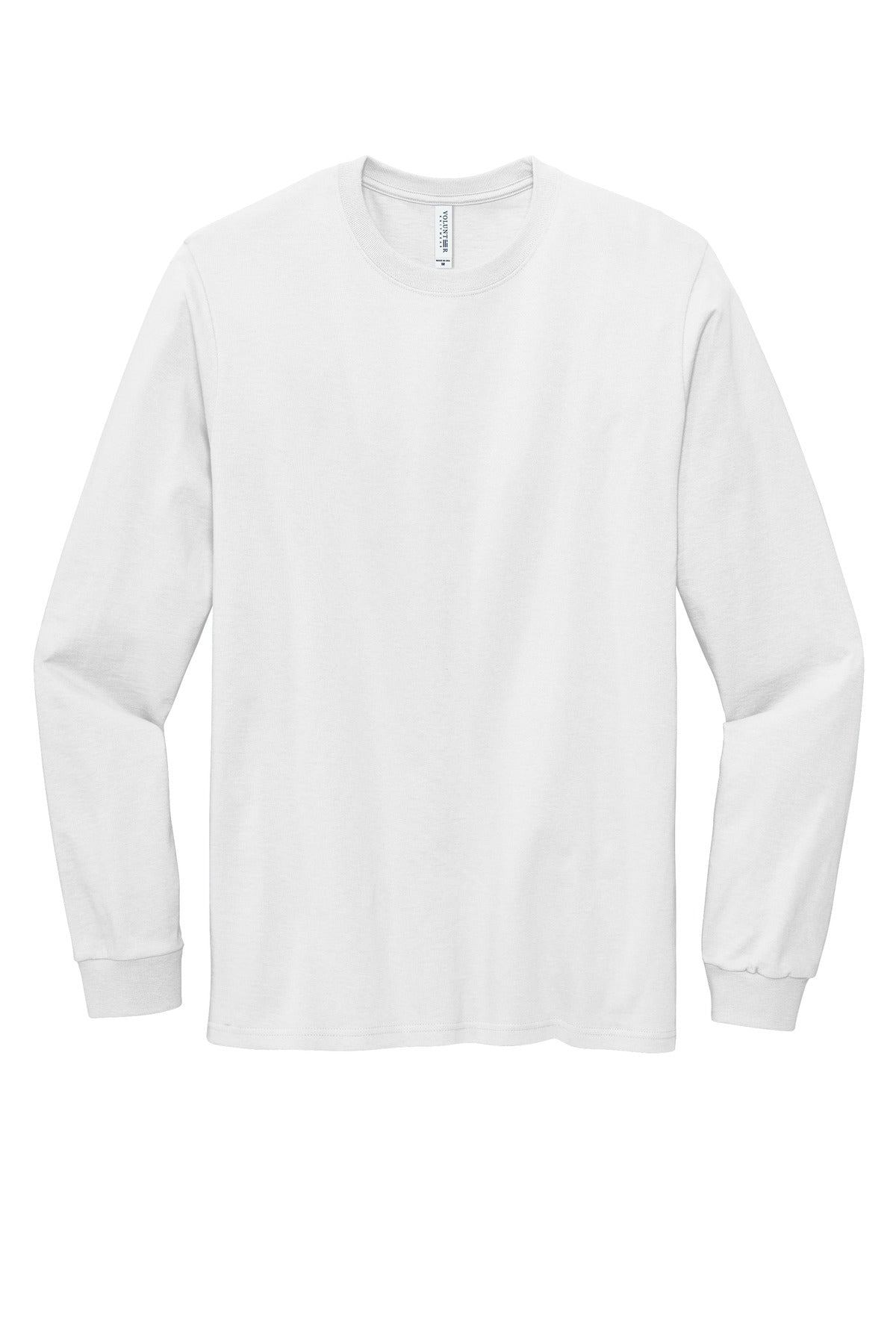 Custom Embroidered Volunteer Knitwear T-Shirts  in White