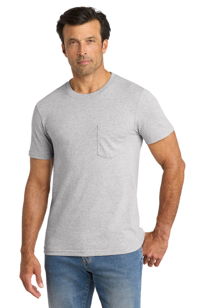 Custom Embroidered Volunteer Knitwear T-Shirts  in Athletic Heather
