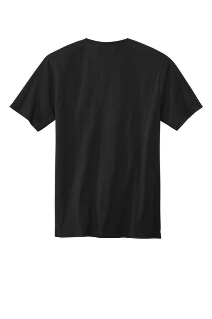 Custom Embroidered Volunteer Knitwear T-Shirts  in Deep Black