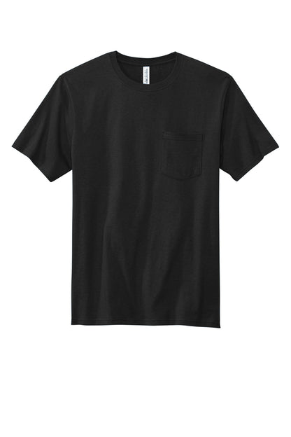 Custom Embroidered Volunteer Knitwear T-Shirts  in Deep Black