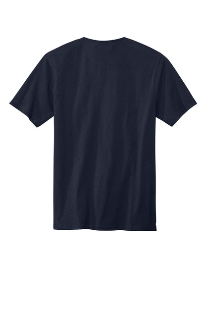 Custom Embroidered Volunteer Knitwear T-Shirts  in Strong Navy