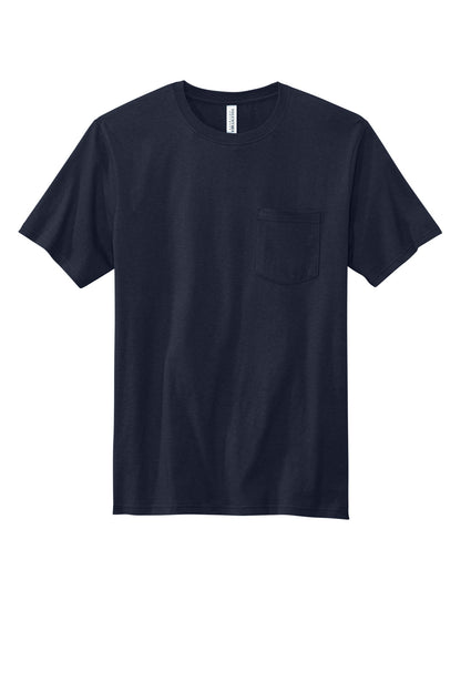 Custom Embroidered Volunteer Knitwear T-Shirts  in Strong Navy