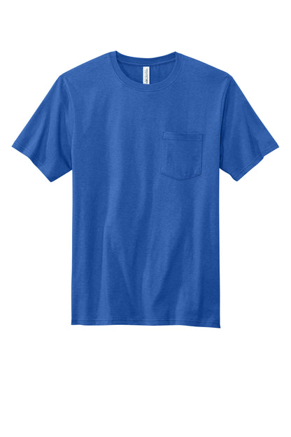 Custom Embroidered Volunteer Knitwear T-Shirts  in True Royal