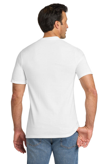 Custom Embroidered Volunteer Knitwear T-Shirts  in White